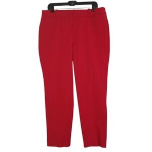 Stylish Red Lane Bryant Allie Capris